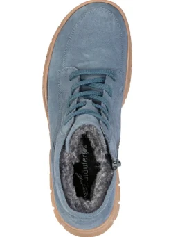 Waldläufer, gefütterte Damen-Stiefeletten, Winterschuhe, Weite H, mit herausnehmbarem Fußbett