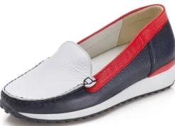 Waldläufer, klassische Damen-Slipper, Weite H, mit herausnehmbarem Fußbett