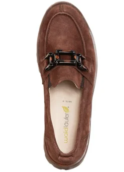 Waldläufer Loafer aus Veloursleder