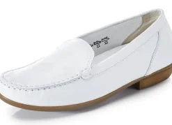 Waldläufer Mokassin-Slipper aus edlem Rind-Nappaleder