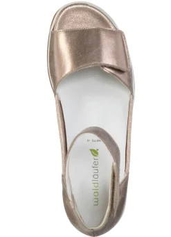 Waldläufer Sandale mit herausnehmbarem Lederfußbett