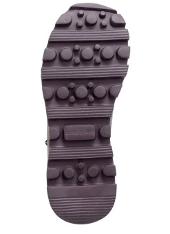 Waldläufer Schnür-Sneaker mit buntem Textilmaterial kombiniert