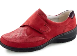 Waldläufer Slipper mit Stretchmaterial im Ballenbereich