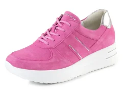 Waldläufer Sneaker mit Glitzersteinchen