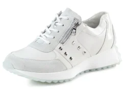 Waldläufer Sneaker mit Nietenbesatz