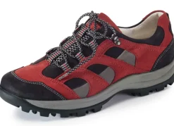 Waldläufer, sportliche Damen-Schnürschuhe, Weite H, mit herausnehmbarem Fußbett