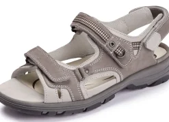 Waldläufer, sportliche Damen-Sandalen, Weite H, mit herausnehmbarem Fußbett
