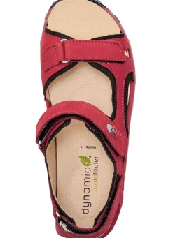 Waldläufer, sportliche Damen-Sandalen, Weite H, mit herausnehmbarem Fußbett