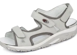 Waldläufer, sportliche Damen-Sandalen, Weite H, mit herausnehmbarem Fußbett