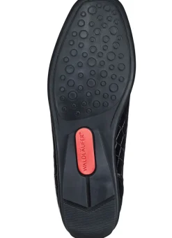 Waldläufer, stilvolle Damen-Slipper, Weite H, mit herausnehmbarem Fußbett