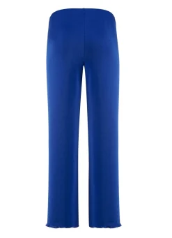 Weich fließende, 7/8-lange Hose