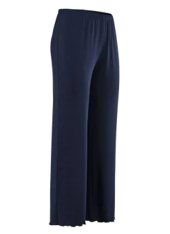 Weich fließende, 7/8-lange Hose