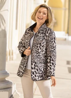 Wendejacke mit Druckerleiste