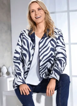 Wendejacke mit Reißverschlusstaschen