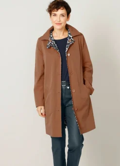 Wendemantel mit Animalprint