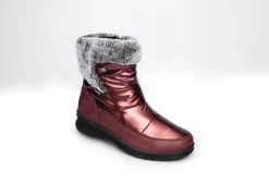 Winterstiefel mit Kunstpelzrand