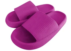 Wolken-Slipper relaxvital mit geriffelter Sohle