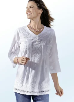 Wunderschön bestickte Tunika