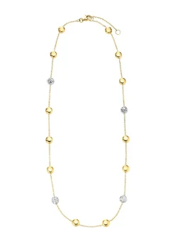 Wunderschöne Anker-Halskette in Bicolor