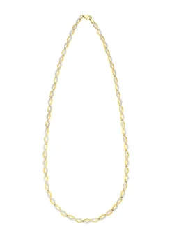 Wundervolle Halskette mit synth. Zirkonia