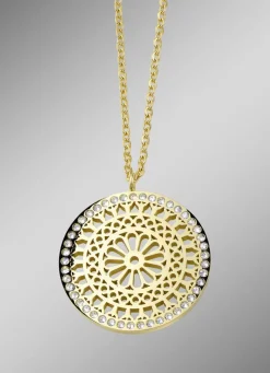 Wundervolle Halskette mit Kristallen