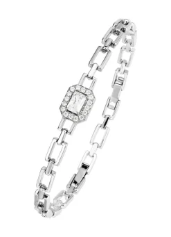 Zauberhaft funkelndes Armband mit synth. Zirkonia