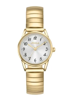 Zeitlose Quartz-Damenuhr Pools 1989 mit Zugband