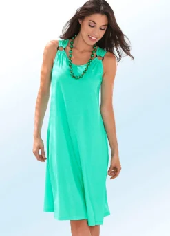 Zweierpack Kleider mit Zierringen, ärmellos