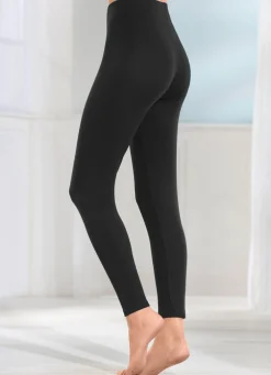 Zweierpack Leggings mit Rippenstruktur