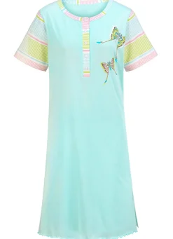 Zweierpack Nachthemden, Kurzarm mit Knopfleiste