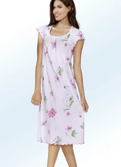 Zweierpack Nachthemden, Kurzarm mit Rundhals