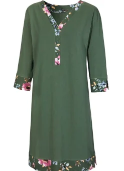 Zweierpack Nachthemden mit Knopfleiste