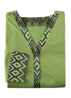 Zweierpack Nachthemden mit 3/4 langen Ärmeln