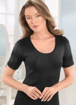 Zweierpack Shirts ohne Seitennähte, BIO-Baumwolle