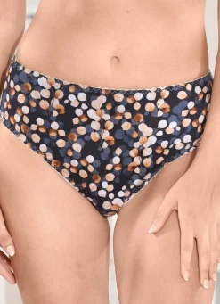 Zweierpack Slips mit farbharmonischem Druckdessin